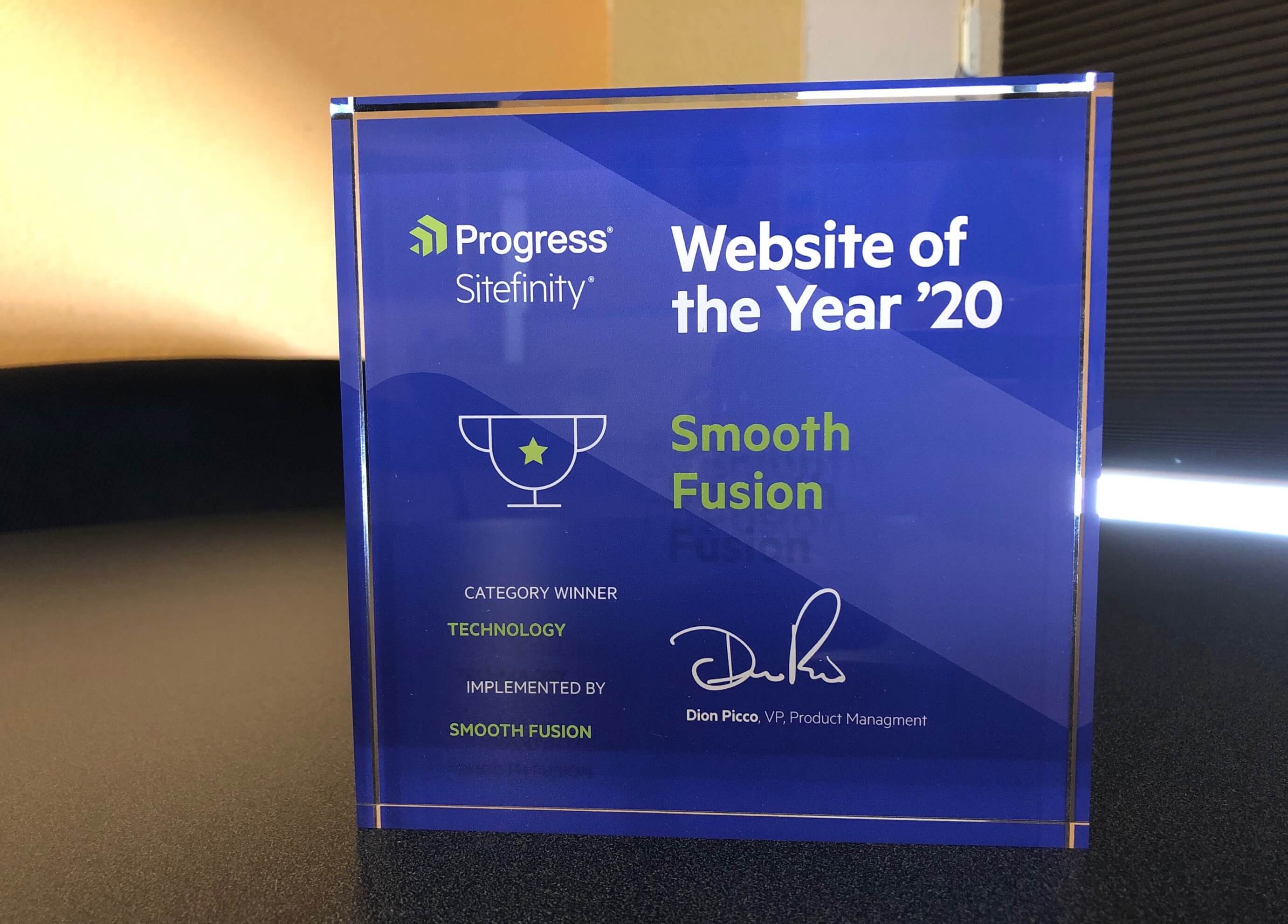 website of the year 2020 award