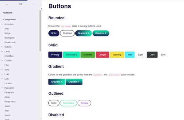 design system for websites