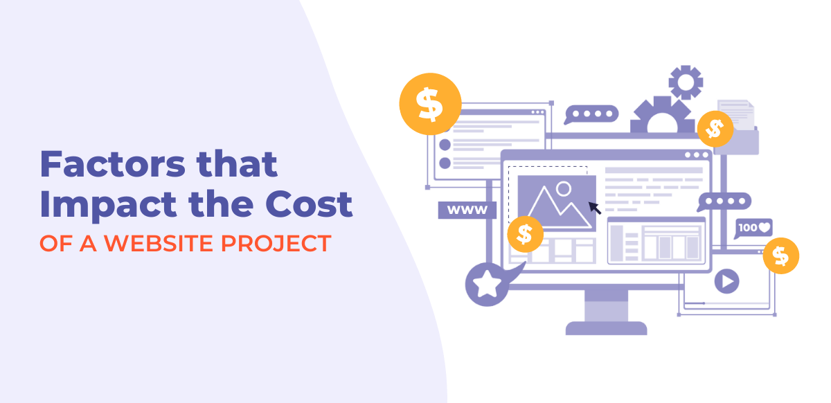 factors that impact website project cost