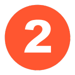 step 2 in orange circle