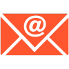 newsletter-icon newsletter icon with @ on envelope