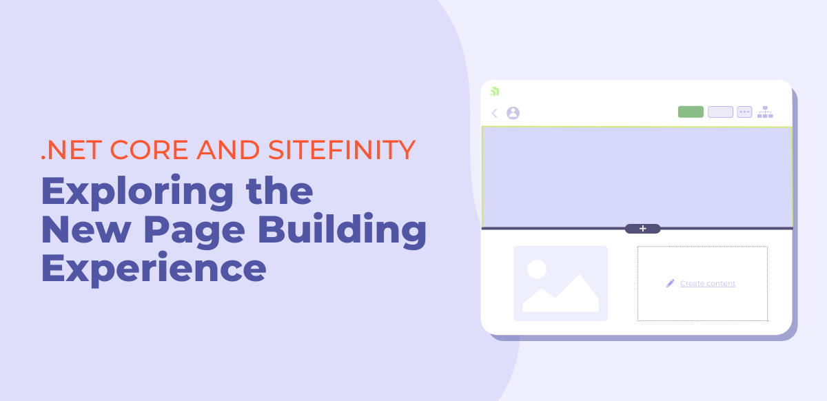 new page building experience in .NET core